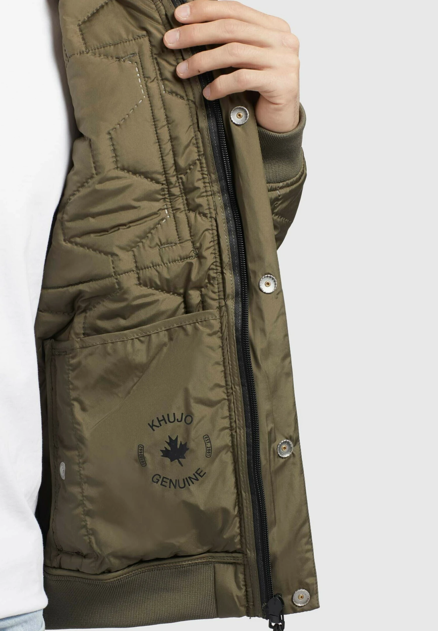 Carlson - Chaqueta De Entretiempo - Olivgrün Khujo Carlson - Chaqueta De Entretiempo - Olivgrün -Khujo 077ed8d4a5554f99b358d4b57e4905ce