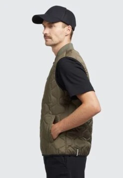 Khujo Liel - Chaleco - Olivgruen -Khujo 12f1792d570f4375b39a019bba8f02e6