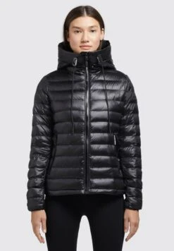 Khujo Lovina4 Shiny - Chaqueta De Entretiempo - Schwarz