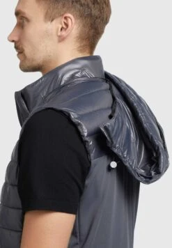 Khujo Wemo Shiny - Chaleco - Grau -Khujo 19f122e002a140d68cd51e04f8de51f4