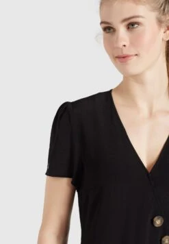 Khujo Porgy - Vestido Informal - Schwarz -Khujo 1ce3088e86ef4461bbc5c4968e429f02