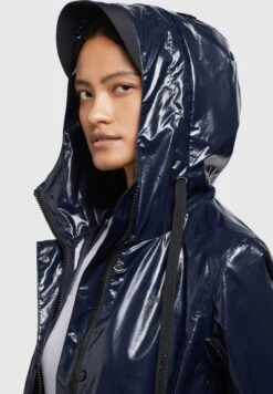 Khujo Alecia - Gabardina - Dunkelblau 4 Khujo Alecia - Gabardina - Dunkelblau -Khujo 4019e21d7224459d91517866efc89b82