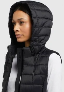 Khujo Fabia Matt - Chaleco - Schwarz 6 Khujo Fabia Matt - Chaleco - Schwarz -Khujo 5083ddca65564451a0feed24ee242dc6