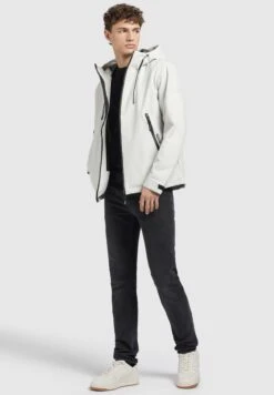 Khujo Neal - Chaqueta Outdoor - Hellgrau -Khujo 51ed2838d1684dcf901546f4120aa08d