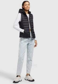 Khujo Fabia Matt - Chaleco - Schwarz 3 Khujo Fabia Matt - Chaleco - Schwarz -Khujo 7aeaad12836a42d7b887c2763409b16d