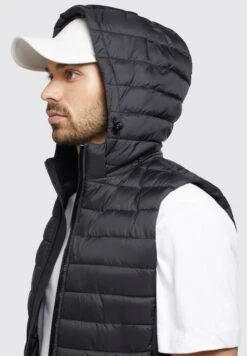 Khujo Wemo Matt - Chaleco - Schwarz 4 Khujo Wemo Matt - Chaleco - Schwarz -Khujo d447fa97aabe4fec9cb7299b582d0bf2